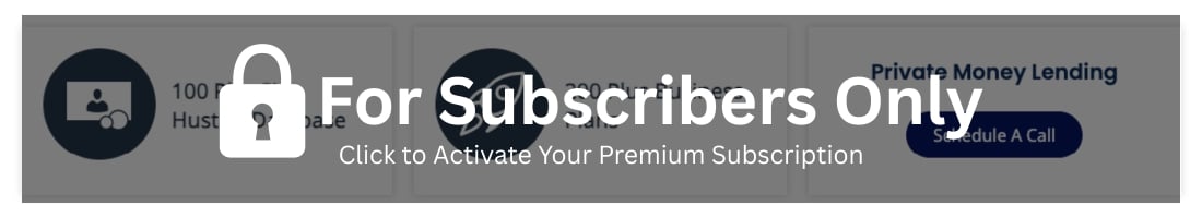 For Subscribers Only
