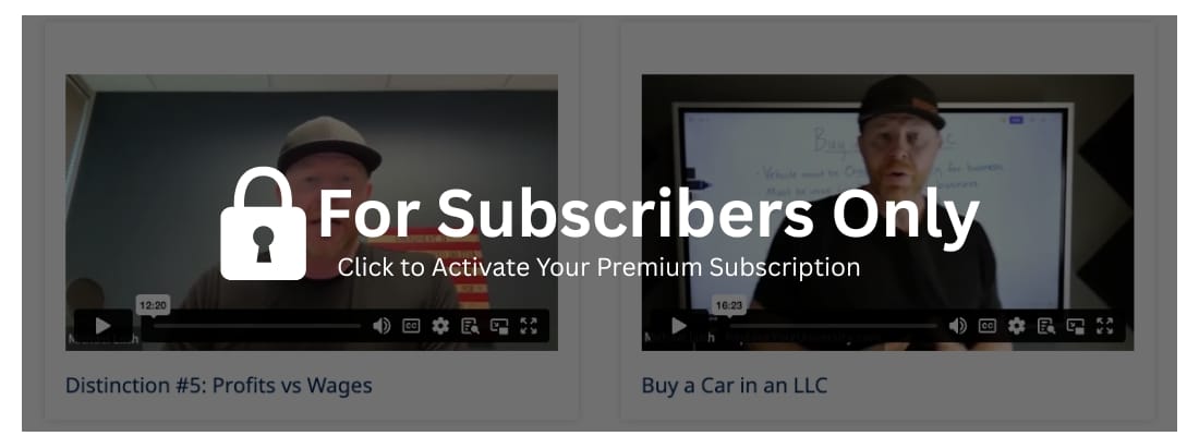 Subscriber Section - Videos (1)